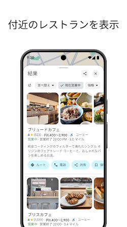 Google マップ screenshot