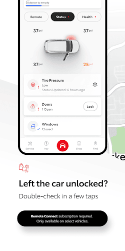 Toyota screenshot